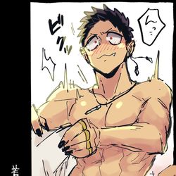 This is a pixiv picture whose title is 魔入間｜ジャズ⑤.