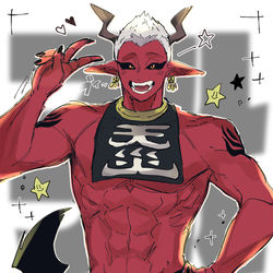 This is a pixiv picture whose title is 魔入間｜フルフル軍曹.