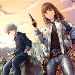 This is a pixiv picture whose title is 天国大魔境.