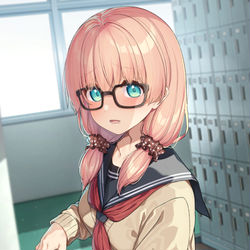 This is a pixiv picture whose title is 最近よく目が合うクラスメイト.