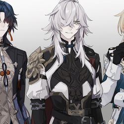 This is a pixiv picture whose title is Blade jingyuan luocha.
