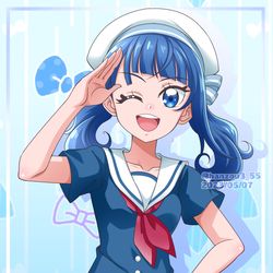 This is a pixiv picture whose title is ソラちゃんセーラー服.