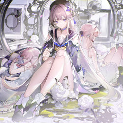 This is a pixiv picture whose title is Herta.