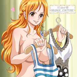 This is a pixiv picture whose title is ナミさんの！ウキウキ・ショッピング.
