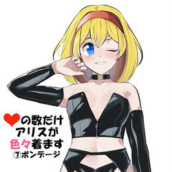 This is a pixiv picture whose title is いいねの数だけアリスが色々着ます　その７.