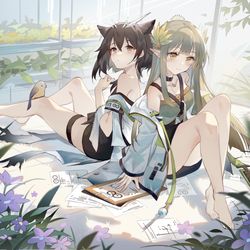 This is a pixiv picture whose title is 闲暇时间.