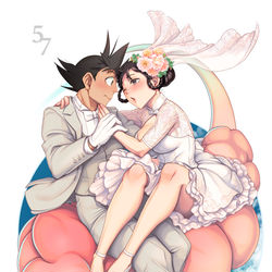 This is a pixiv picture whose title is 2023悟チチの日.