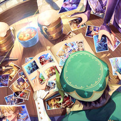 This is a pixiv picture whose title is 全て君と歩んだ軌跡.