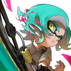 This is a pixiv picture whose title is 勇気.