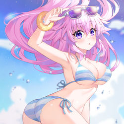 This is a pixiv picture whose title is 🌊水着ねぷ🌊.
