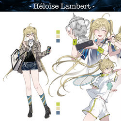 This is a pixiv picture whose title is Lambert.