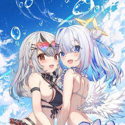 This is a pixiv picture whose title is さかなた.