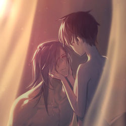 This is a pixiv picture whose title is 塗鴉.