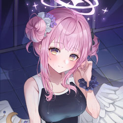 This is a pixiv picture whose title is 💗.