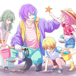This is a pixiv picture whose title is しおひがりだ〜.