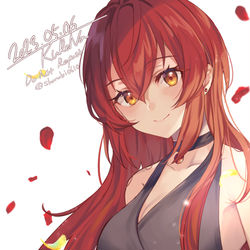 This is a pixiv picture whose title is 大人のクレナ(?)誕生日おめでとう.
