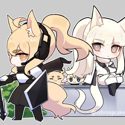 This is a pixiv picture whose title is 临白5 Nearl x Platinum.