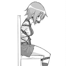 This is a pixiv picture whose title is 長門有希のDID.