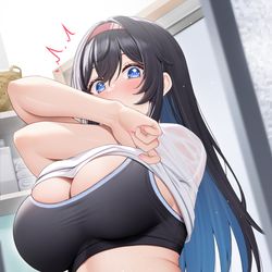 This is a pixiv picture whose title is Kayoko.