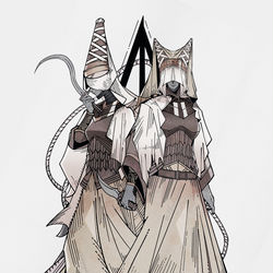 This is a pixiv picture whose title is Nox Swordstress & Night Maiden.