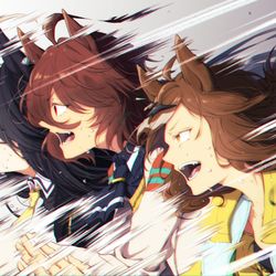 This is a pixiv picture whose title is 「夢」のレース.