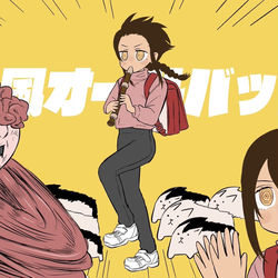 This is a pixiv picture whose title is オールバック.