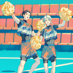 This is a pixiv picture whose title is Cheer!!.