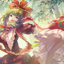 This is a pixiv picture whose title is 初夏.