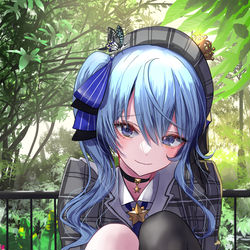 This is a pixiv picture whose title is 星街すいせい.