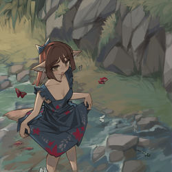 This is a pixiv picture whose title is Study thingy.