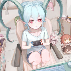 This is a pixiv picture whose title is ティアマト.