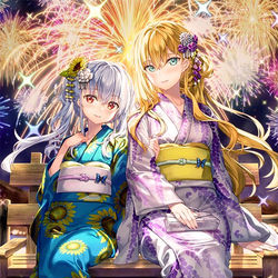 This is a pixiv picture whose title is いっしょに見れて幸せだね.