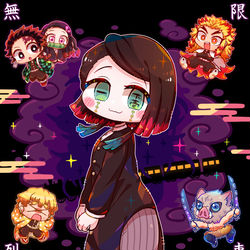 This is a pixiv picture whose title is 鬼滅まとめ.