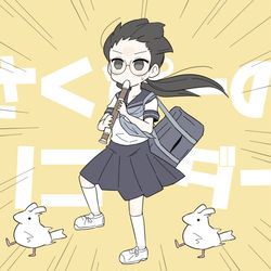 This is a pixiv picture whose title is うさちーオールバック.