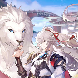 This is a pixiv picture whose title is 景元.