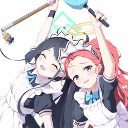 This is a pixiv picture whose title is アリスとユズ.