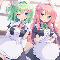 This is a pixiv picture whose title is うちの子メイド.