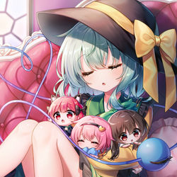 This is a pixiv picture whose title is 古明地こいし.