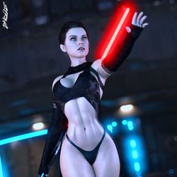 This is a pixiv picture whose title is Dark Rey.