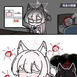 This is a pixiv picture whose title is アキラと香水.