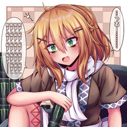 This is a pixiv picture whose title is モンエナ飲んで2徹目ぐらいのパルスィ.