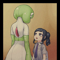 This is a pixiv picture whose title is 夢に出てきたサーナイト.