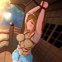 This is a pixiv picture whose title is skeb.