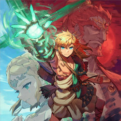 This is a pixiv picture whose title is ゼルダの伝説 ティアーズオブザキングダム.