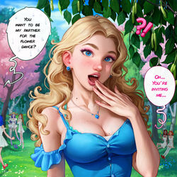 This is a pixiv picture whose title is Haley will dance with you!.