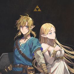 This is a pixiv picture whose title is ゼルダの伝説.