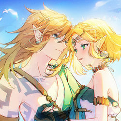 This is a pixiv picture whose title is 再相見.