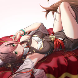 This is a pixiv picture whose title is Tingyun.