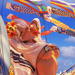 This is a pixiv picture whose title is Fish.