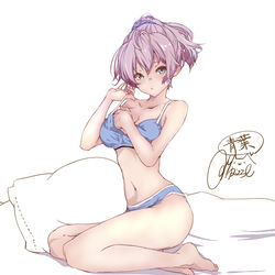 This is a pixiv picture whose title is 青葉さんは春の匂い.
